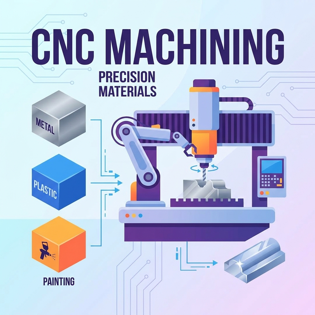 Top-Materialien für Präzisions-CNC-Bearbeitungsprojekte